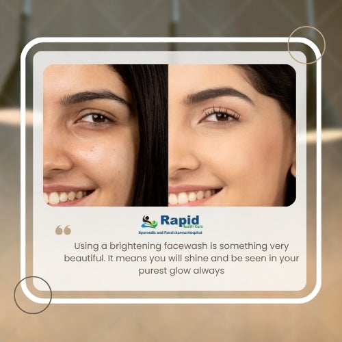 Rapid Kojic Acid Brightening face wash 50ML