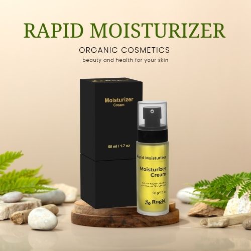 Rapid Moisturizer Cream ( Helps to Nourish, Moisture And Improve Skin Softness) 50ML