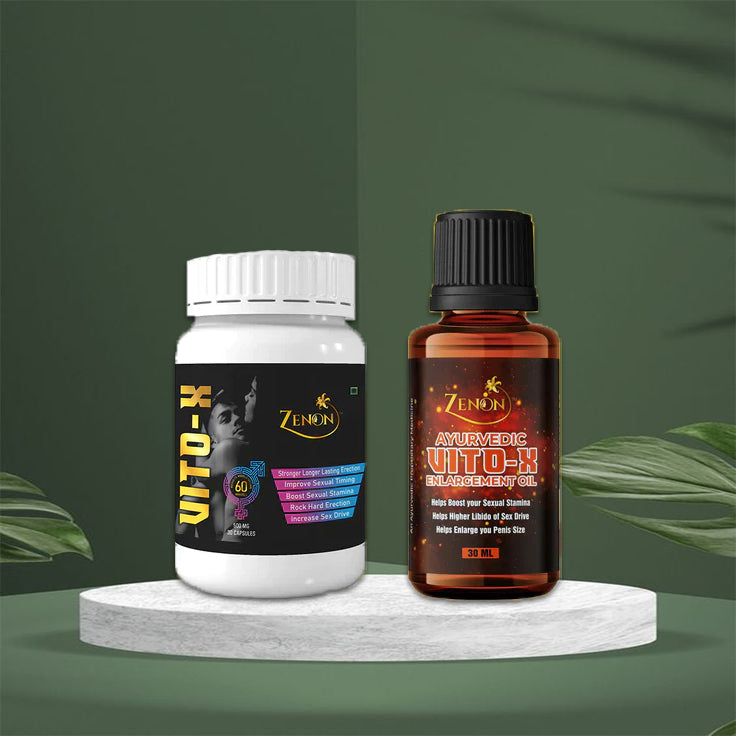 VITO - X Capsule (15 cap) + VITO - X Oil Combo