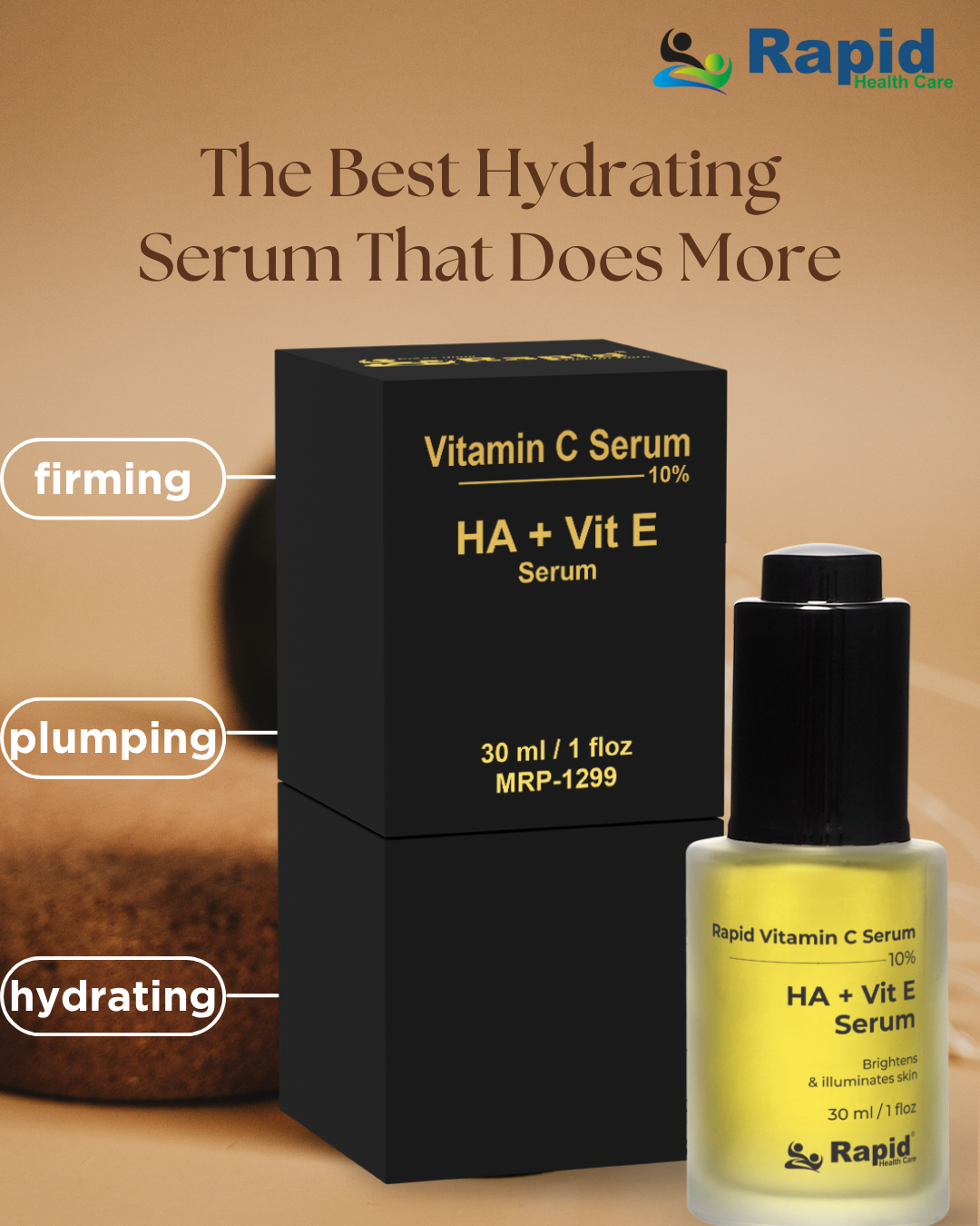 Rapid Vitamin Serum C HA+VIT E Serum