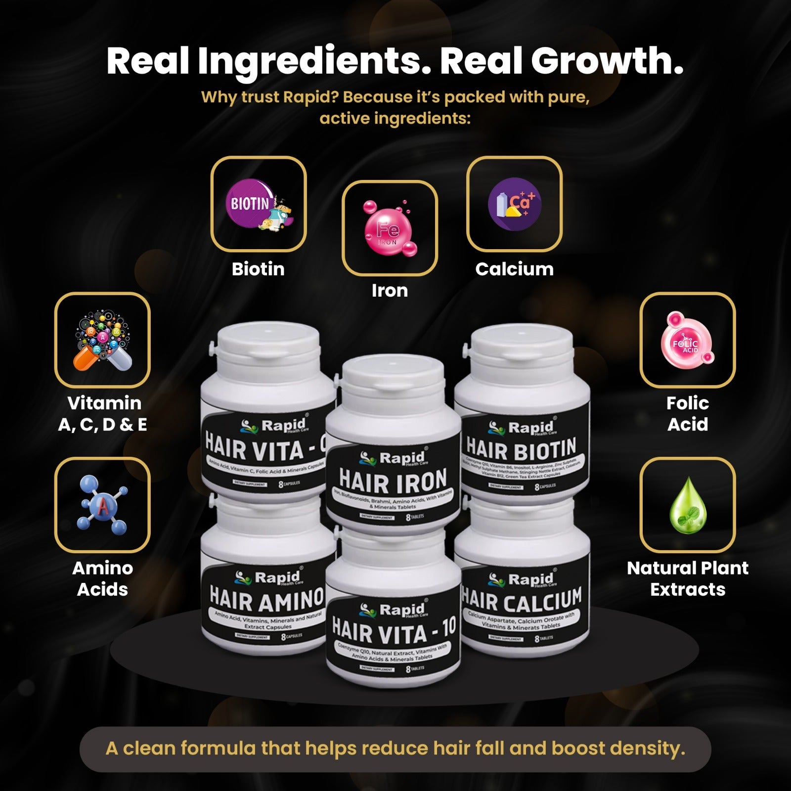 Hair Food for Hair Health Suppliments for Hair Health & Growth