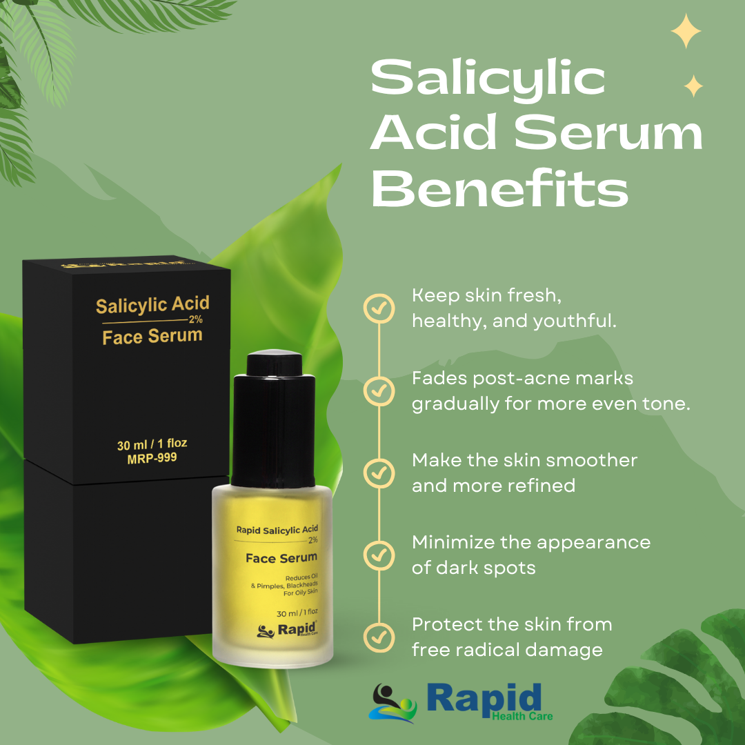 Rapid Salicylic Acid 2% Face Serum 30ML
