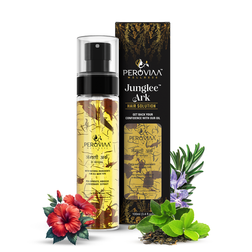 Junglee Ark Hair Solution + Free Hair Growth Solution Serum