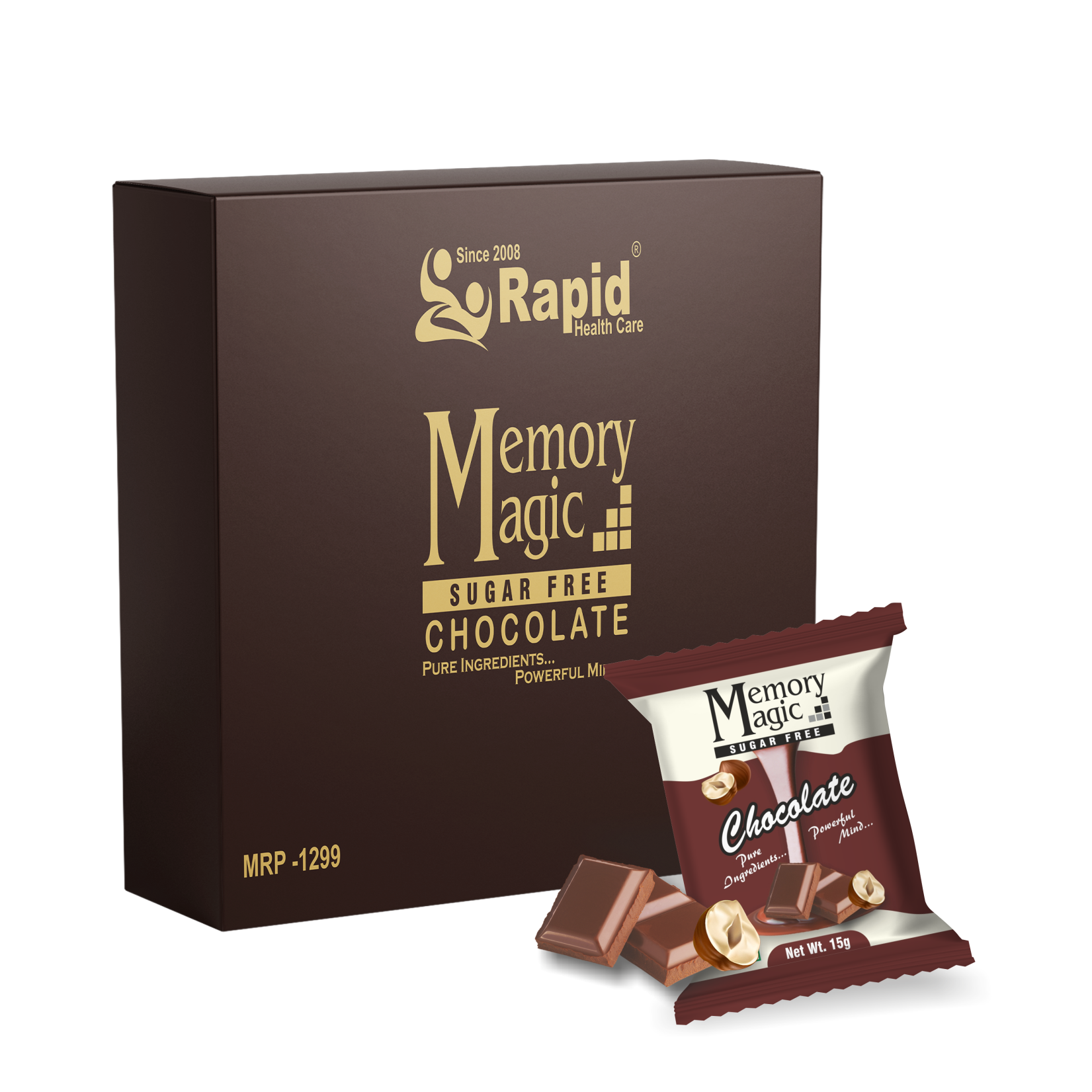 Memory Magic – Chocolate Khao, Memory Power Badhao (Sugar Free)