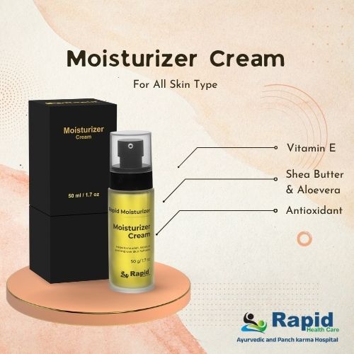 Rapid Moisturizer Cream ( Helps to Nourish, Moisture And Improve Skin Softness) 50ML