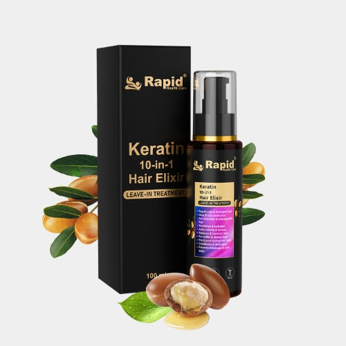 Rapid Keratin 10-in-1 Hair Serum – Nourish, Protect & Revitalize