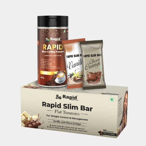 Weight Loss Combo | Chocolate 1 pack (30 Pcs) + Coffee 2 Bottle (900 Gram)