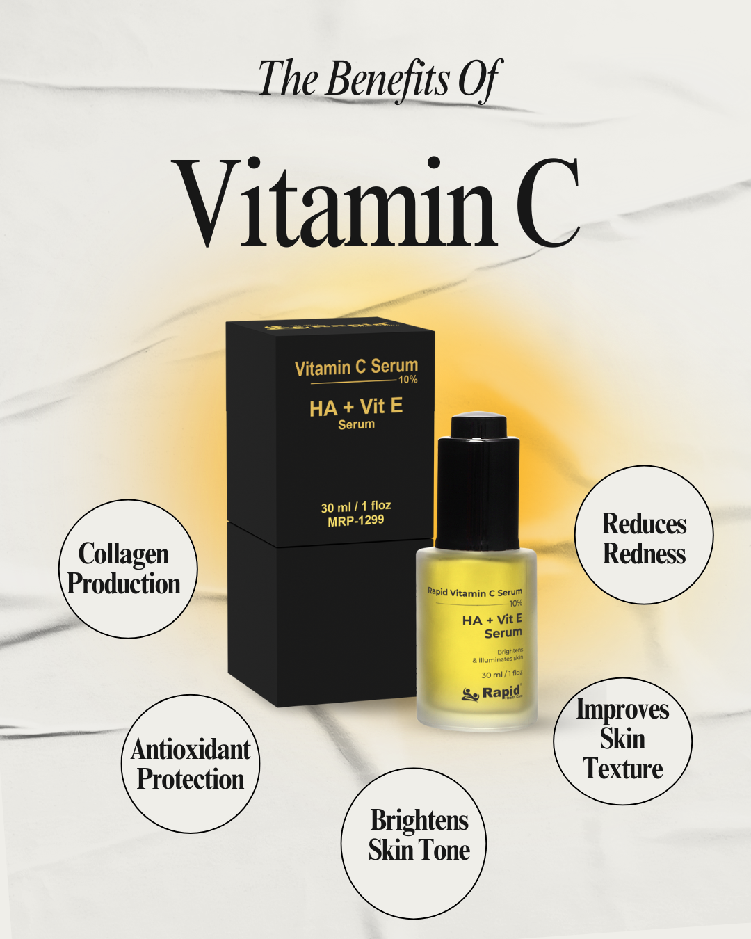 Rapid Vitamin Serum C HA+VIT E Serum