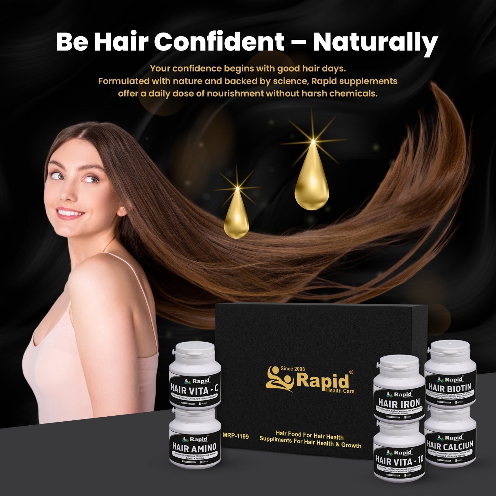 Hair Food for Hair Health Suppliments for Hair Health & Growth