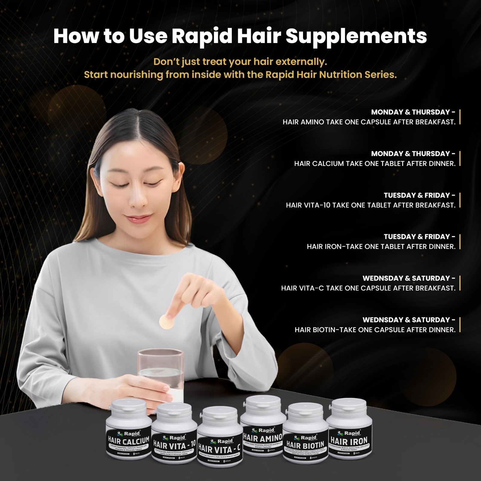 Hair Food for Hair Health Suppliments for Hair Health & Growth