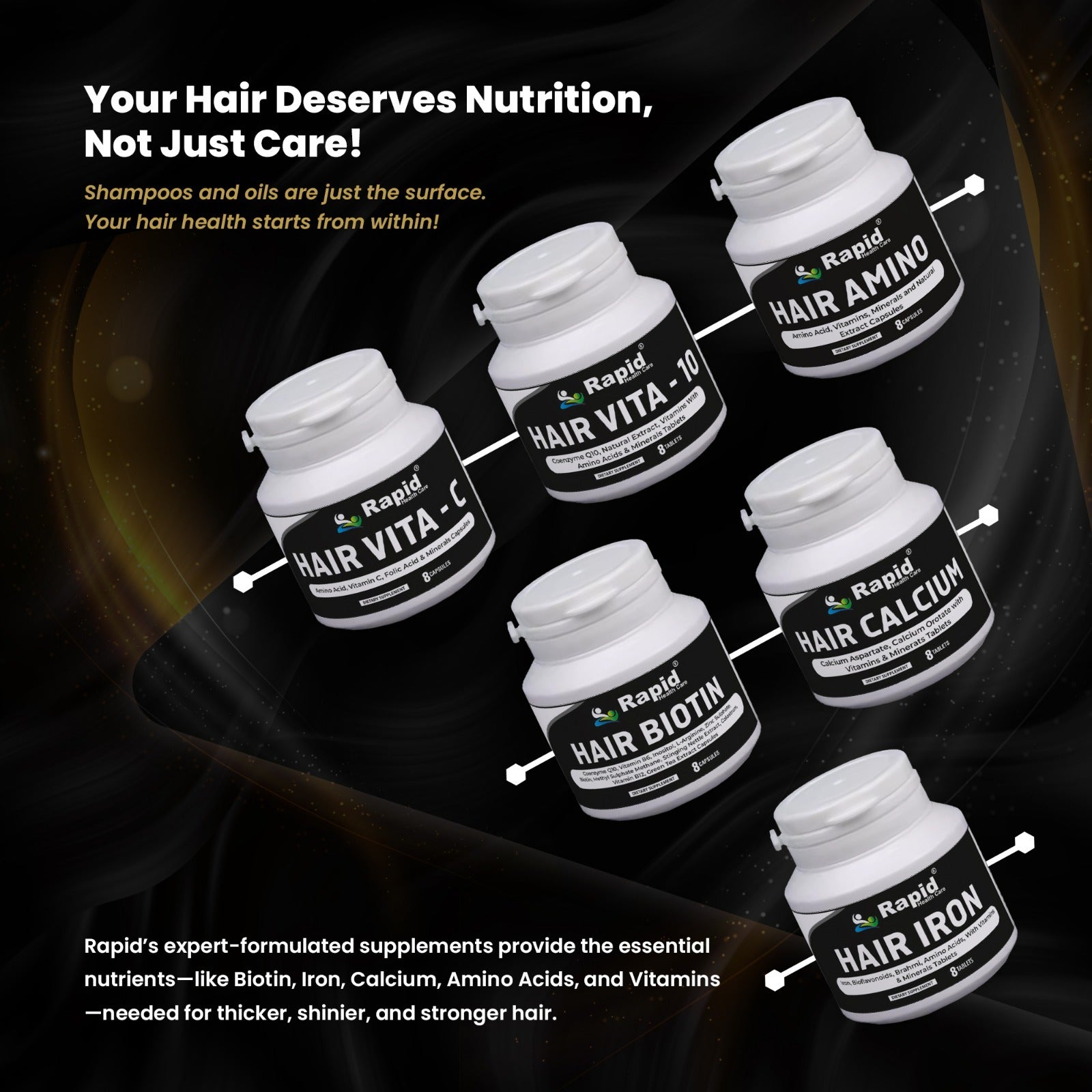 Hair Food for Hair Health Suppliments for Hair Health & Growth