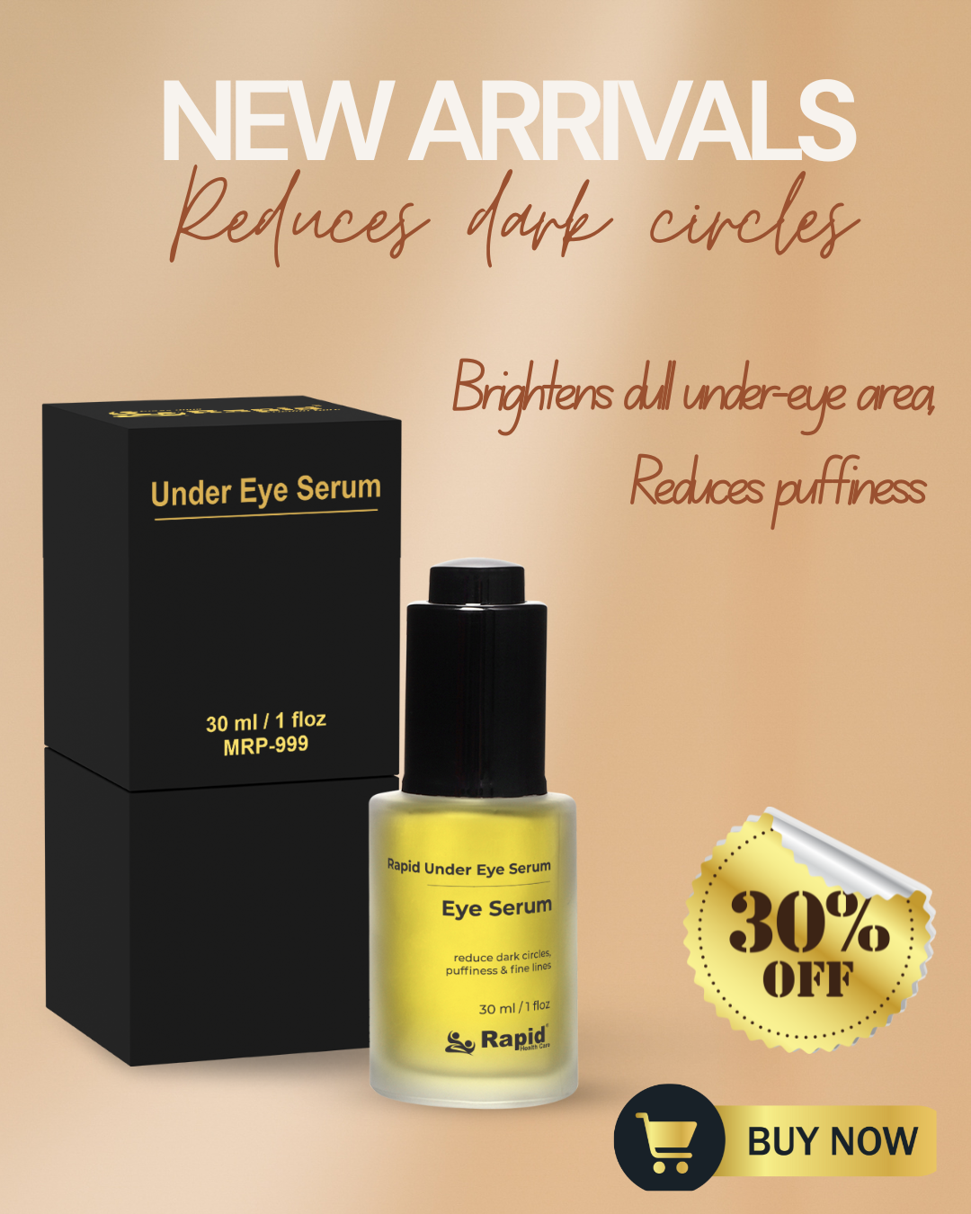 Rapid Under eye serum 30ML